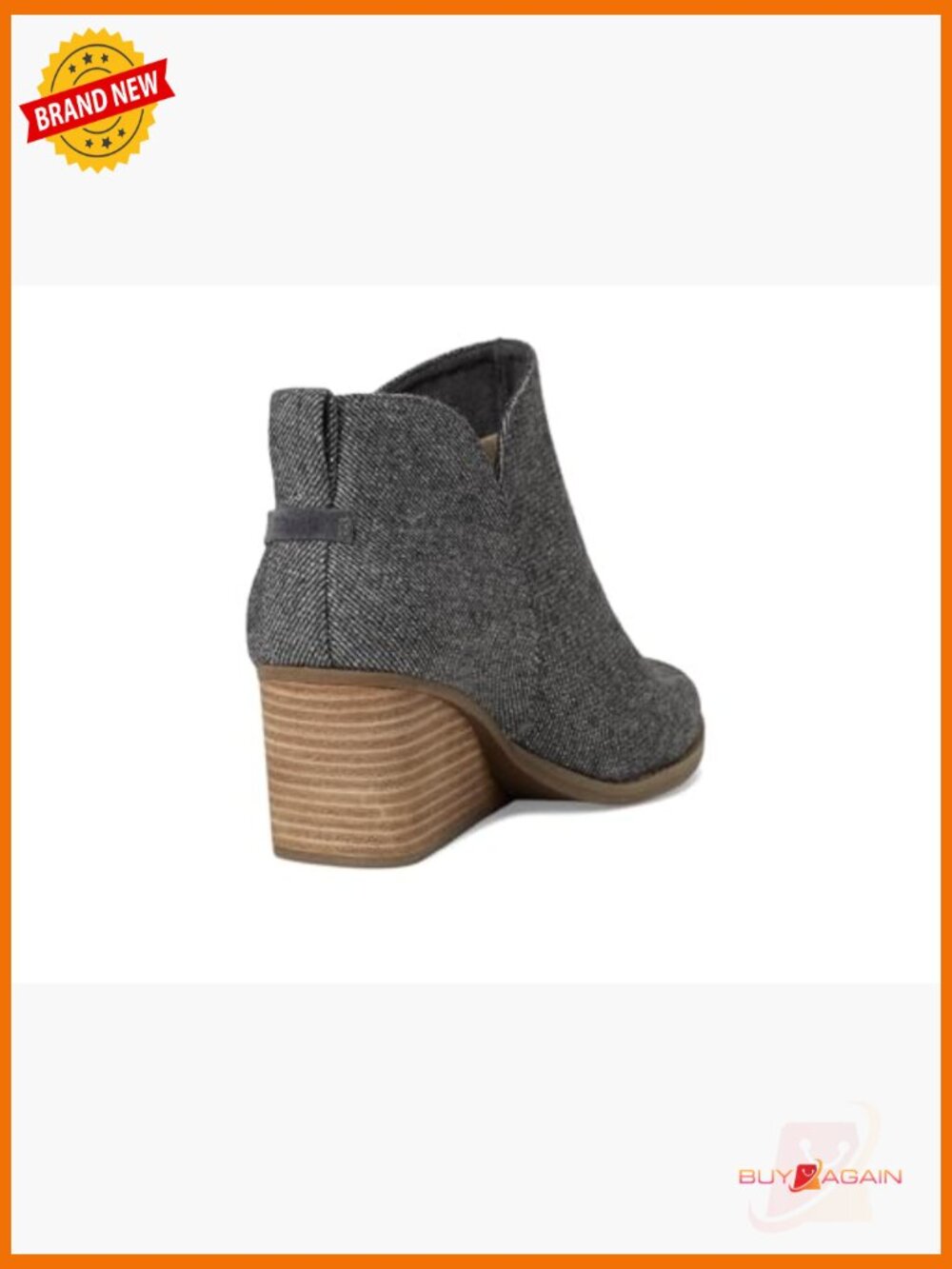 Sculpted wedge bootie with zipper, CloudBound foam insoles, 2.25" heel - Picture 5 of 7